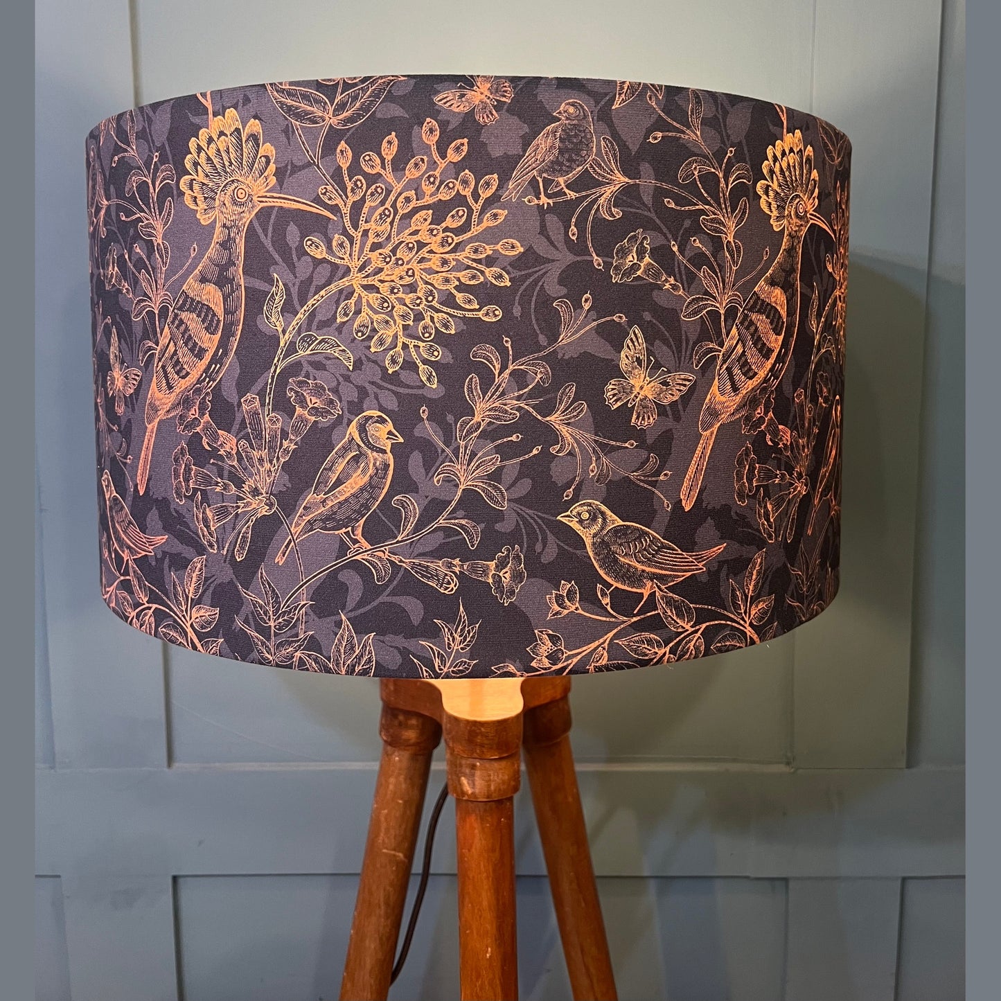 The rustic birds hoopoe Footstool