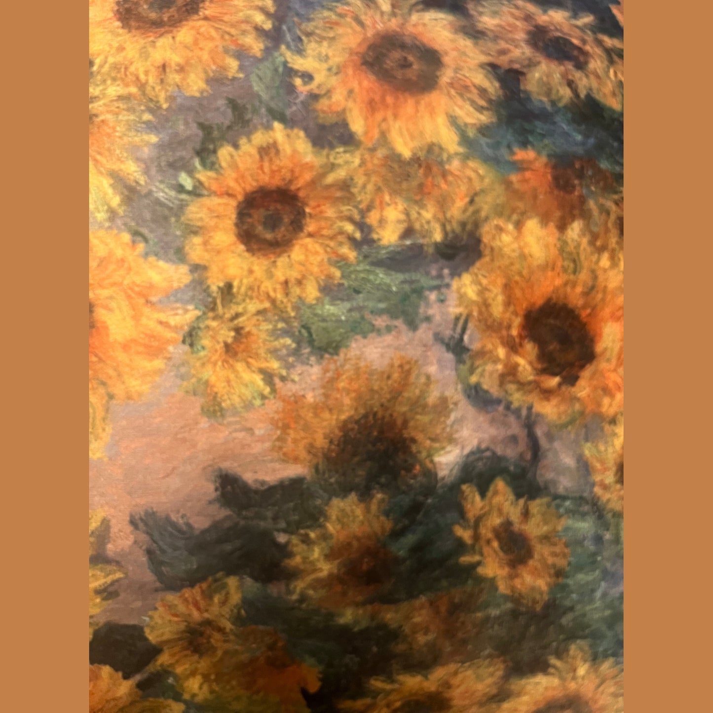 Golden sunflowers luxury velvet cushion