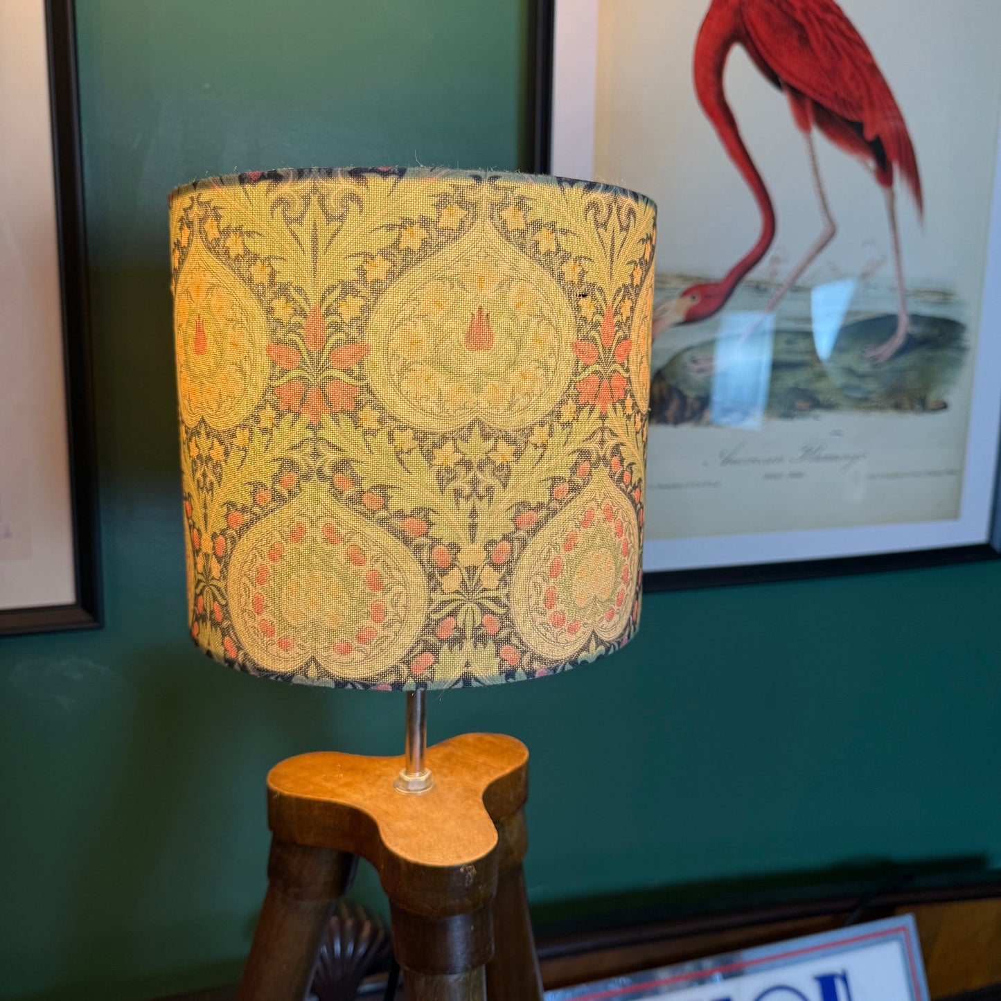William Morris Eden Lampshade - midnight colour