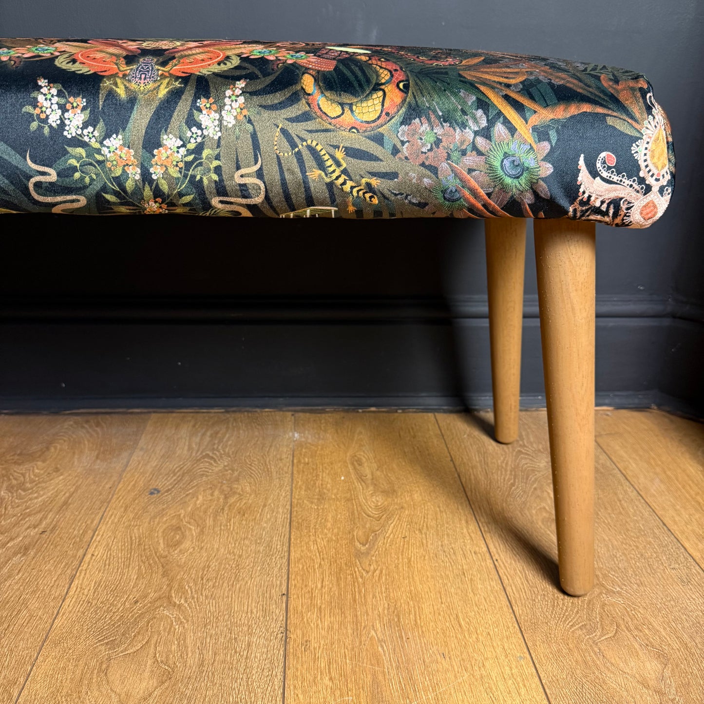 Amazon trip velvet bench seat / shoe seat / boot room bench Becca Who