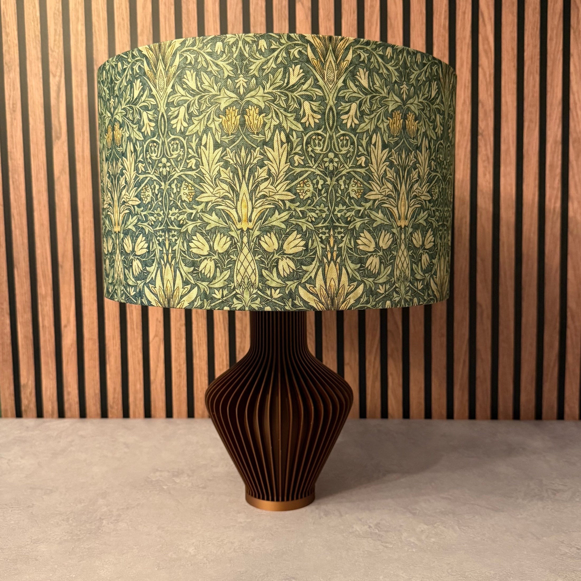 William Morris Snakeshead Lampshade - Sage colour