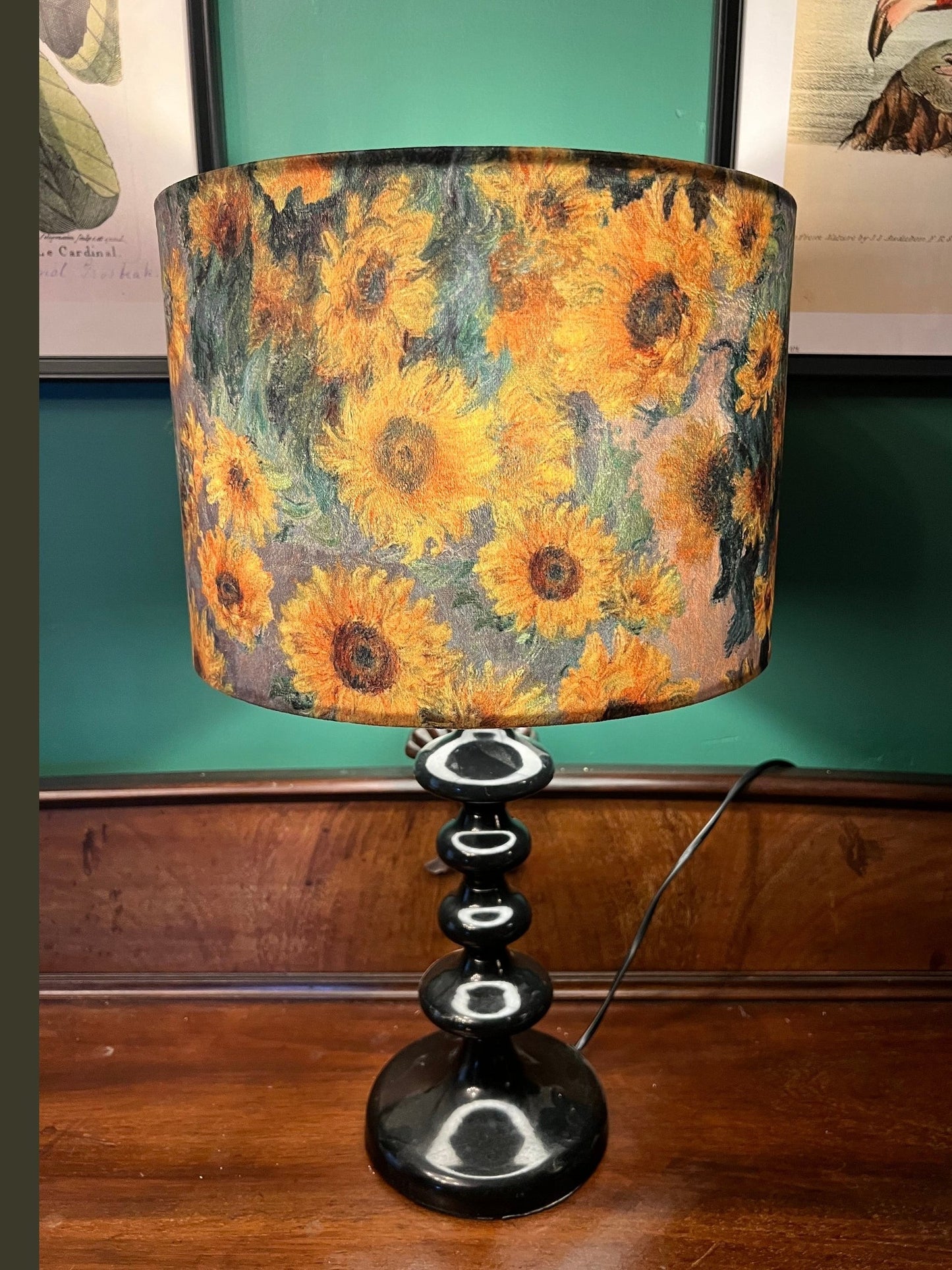 The sunflowers Footstool