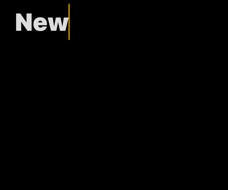 New stuff