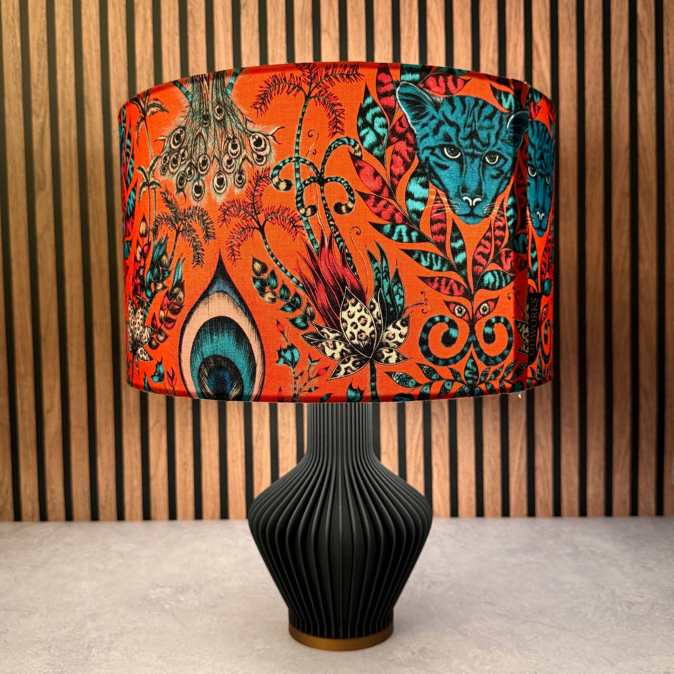 The Amazon tiger lampshade Emma J Shipley jungle (Copy)
