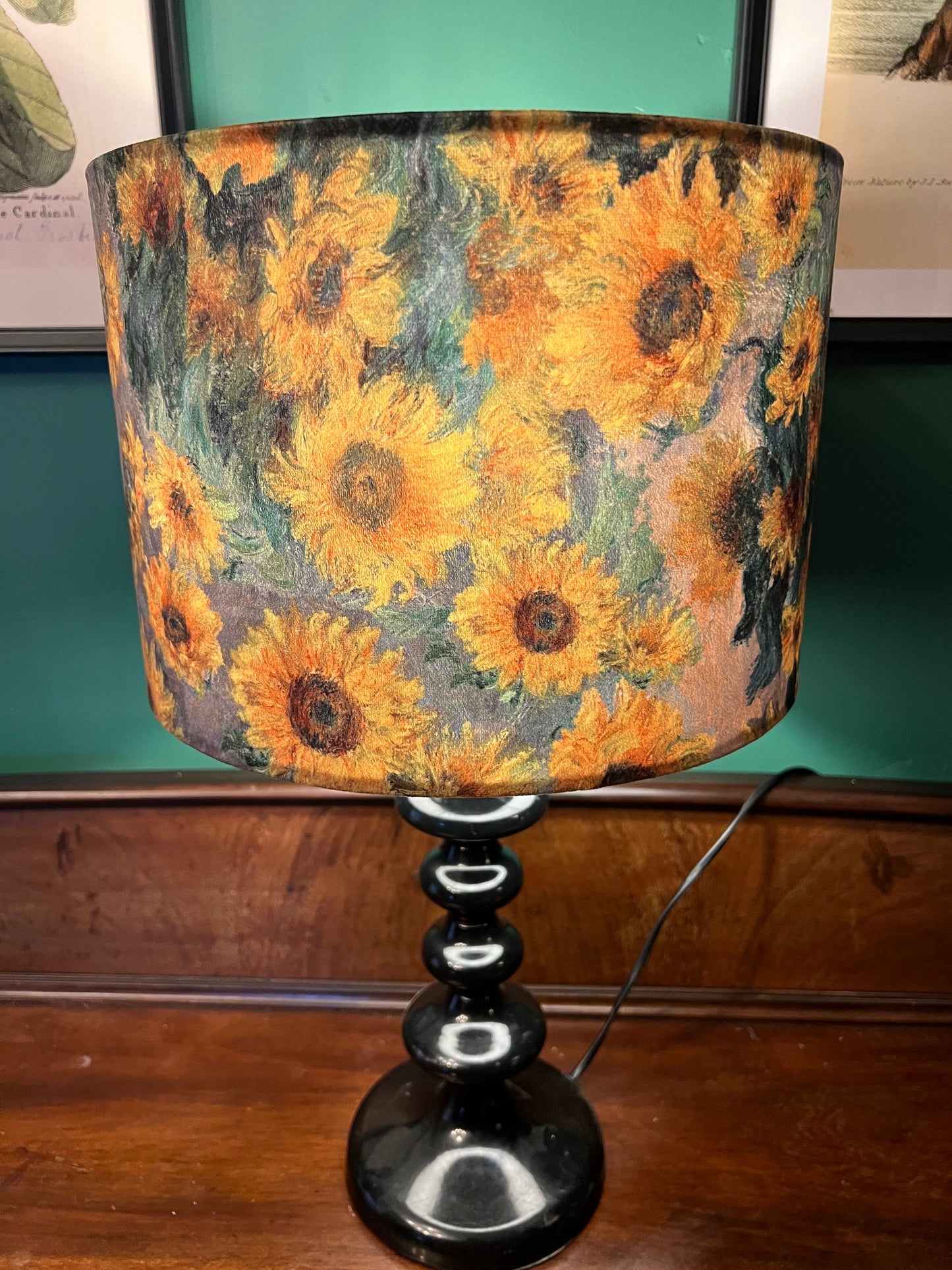 Sunflowers van gogh lampshade