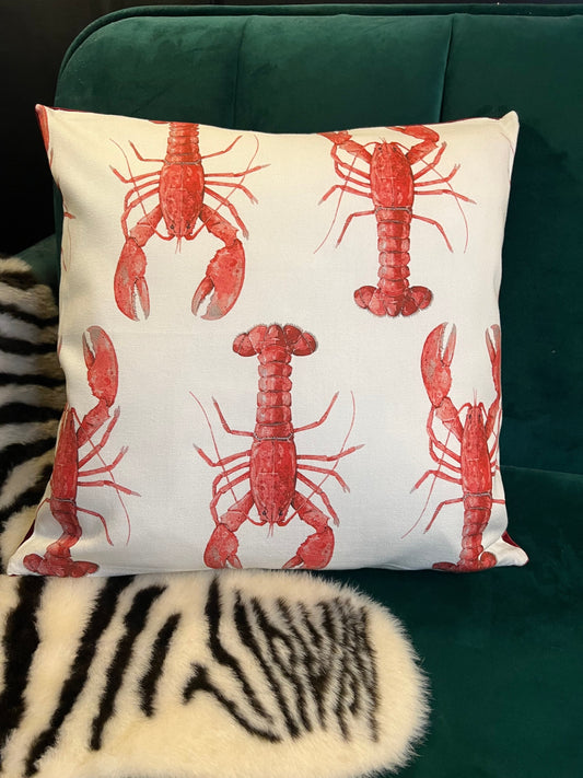 The red lobster cushion