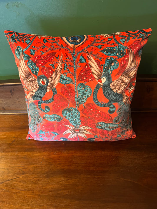 Emma J Shipley luxury velvet cushion