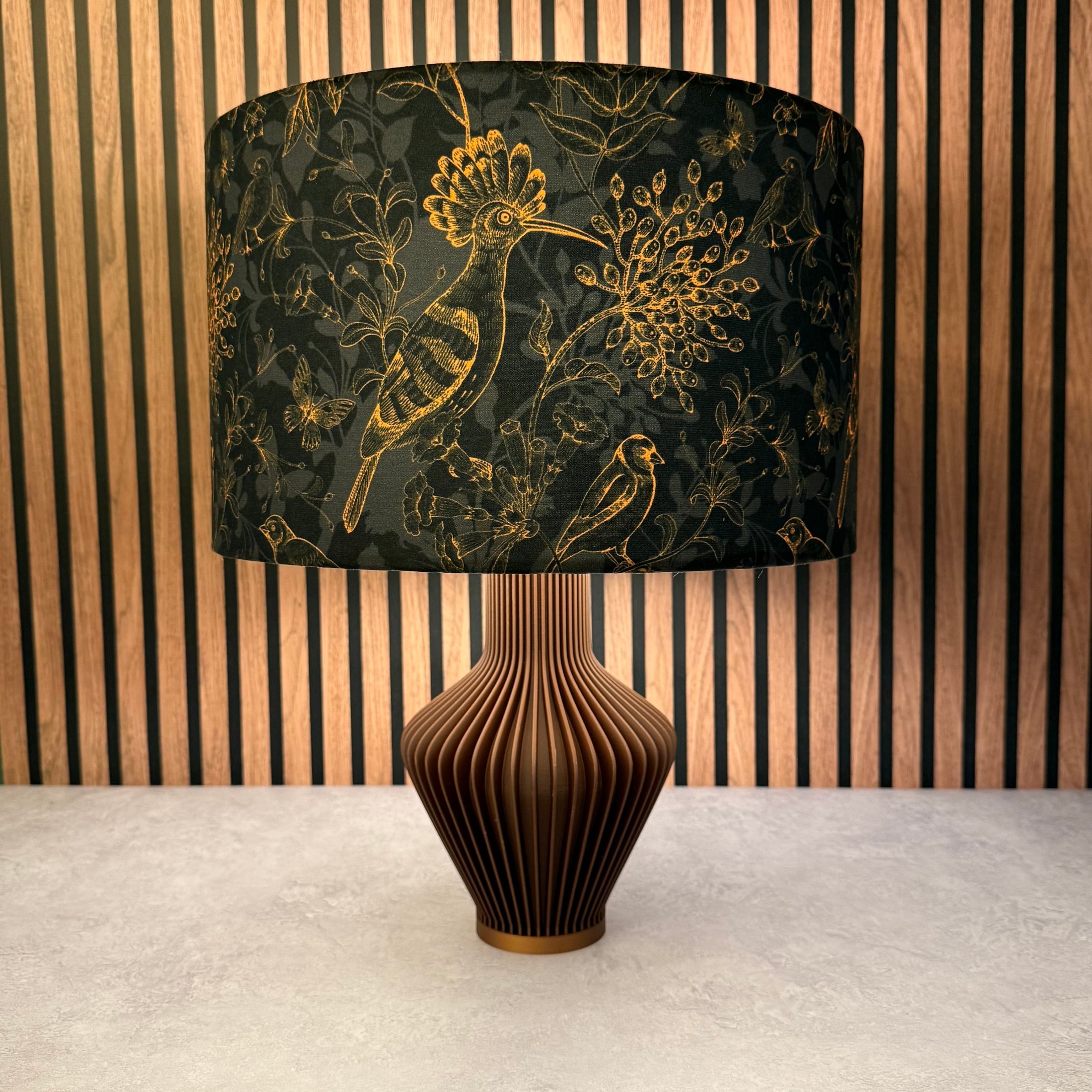 The Blade Lamp Base Ruby Red