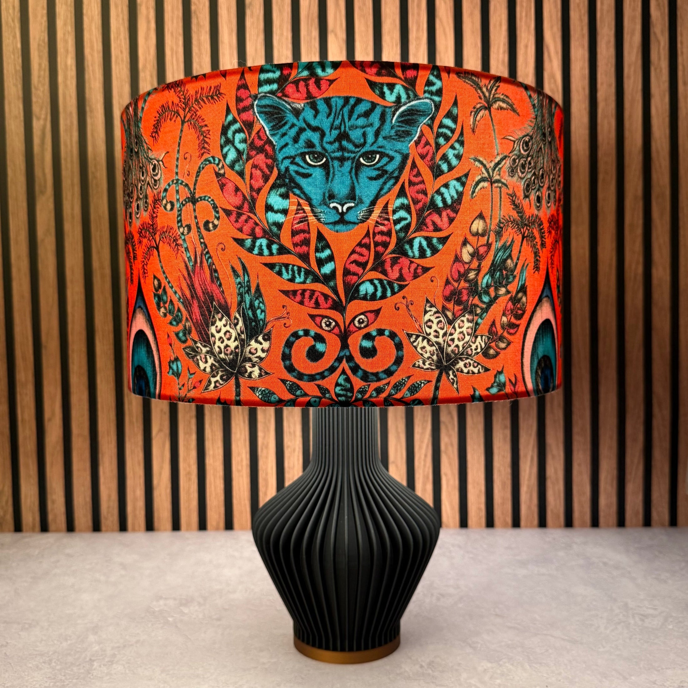 The Amazon tiger lampshade Emma J Shipley jungle (Copy)
