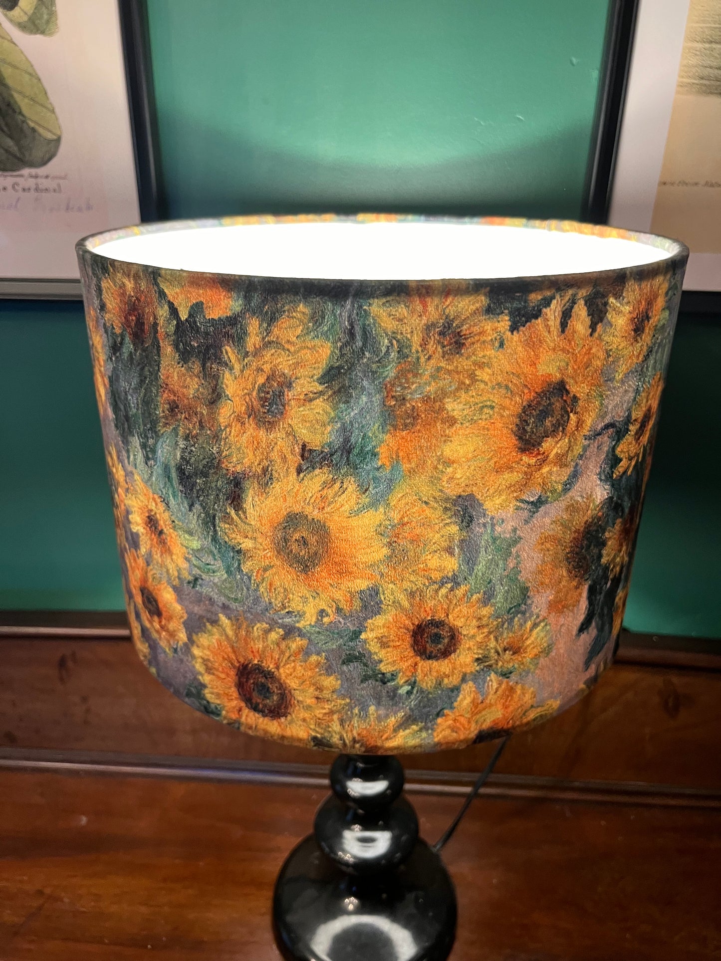 Sunflowers van gogh lampshade