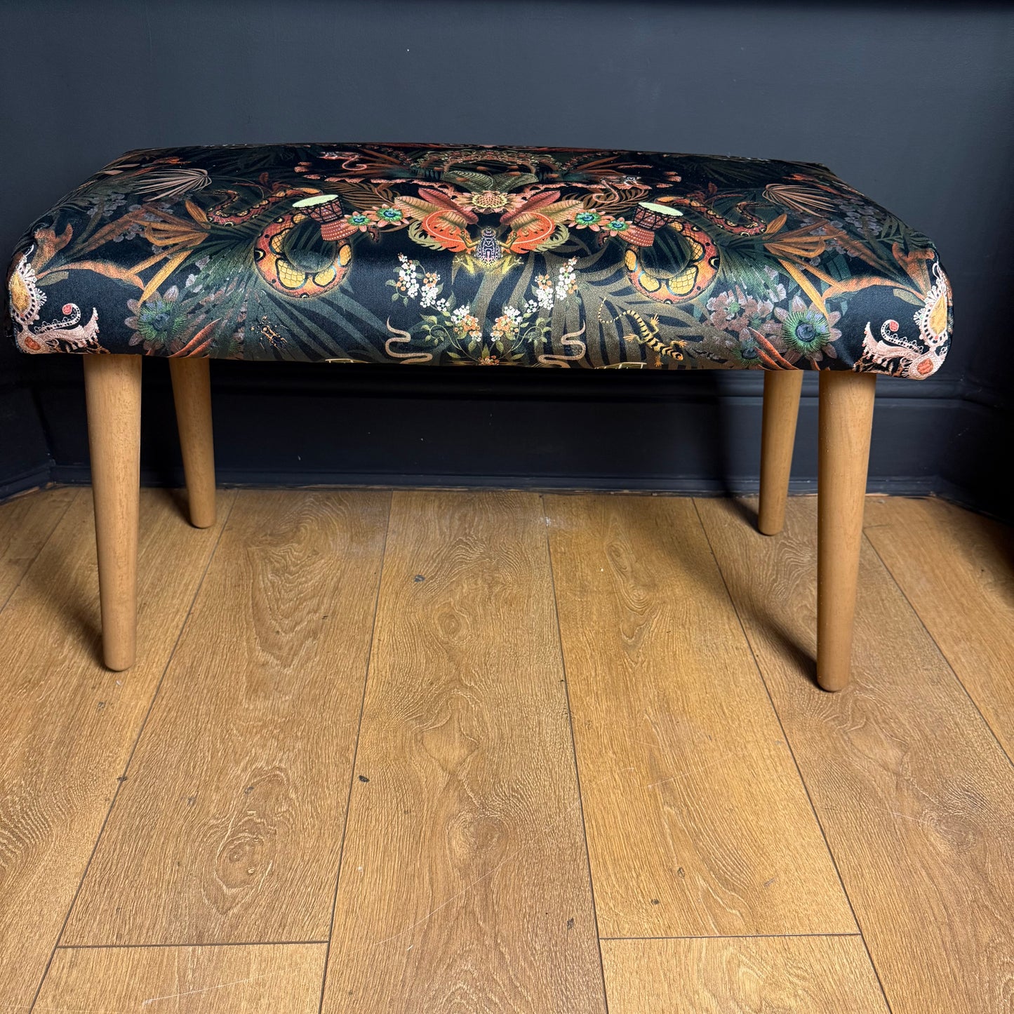 Amazon trip velvet bench seat / shoe seat / boot room bench Becca Who