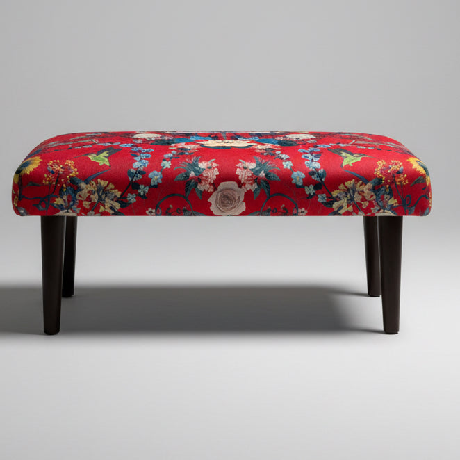 Garden Treasures | Scarlet Velvet | Becca Who | Footstool