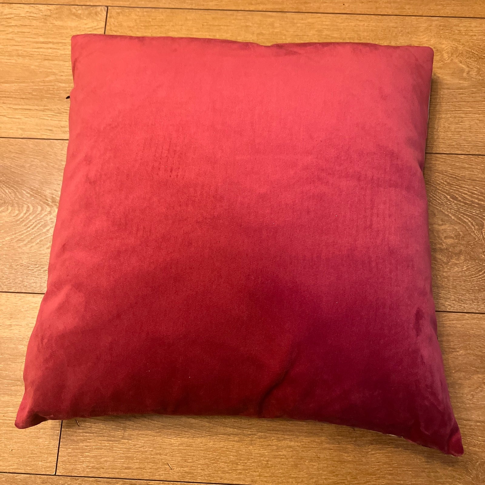 Geometric Birds | Teal & Pink Velvet | Cushion