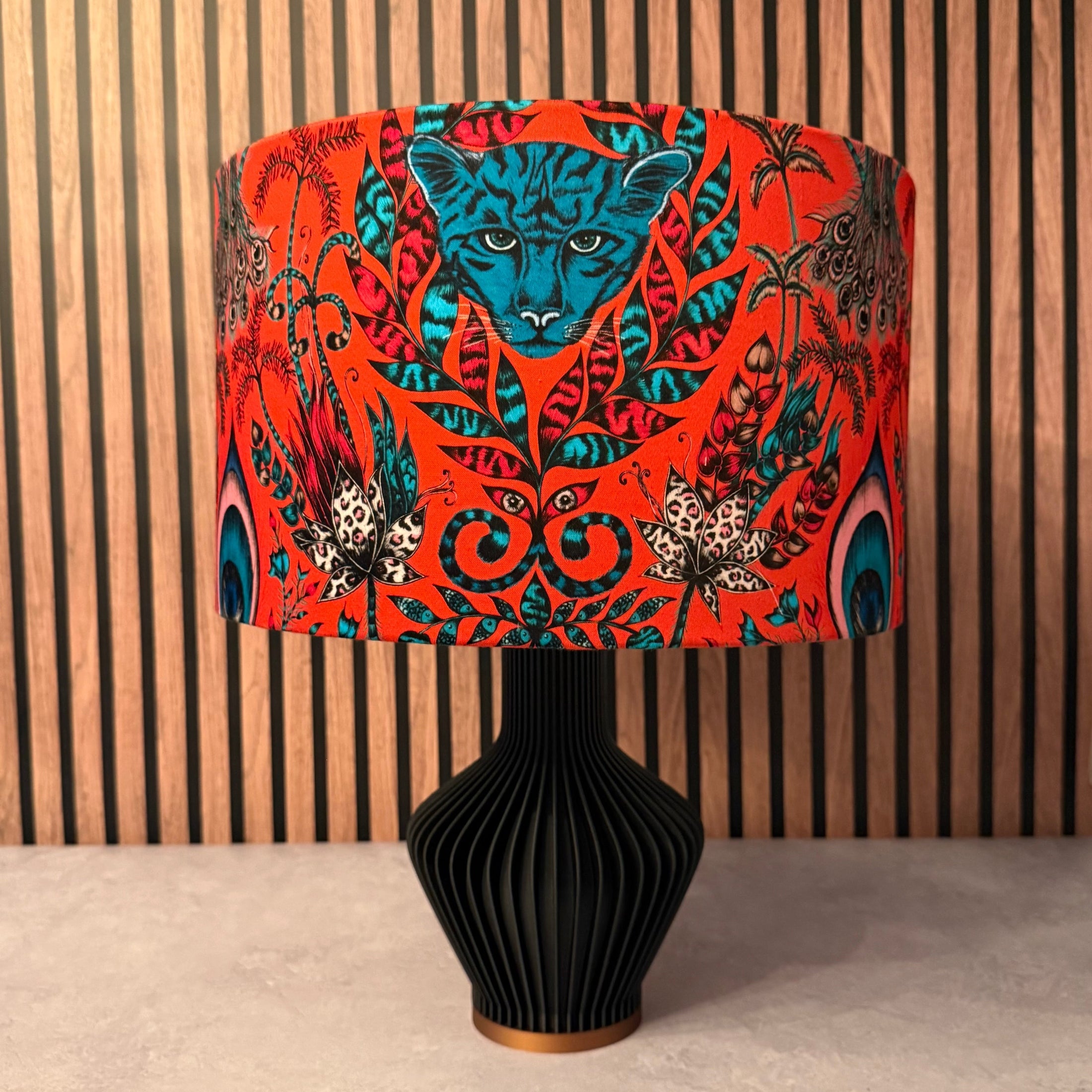 The Amazon tiger lampshade Emma J Shipley jungle (Copy)